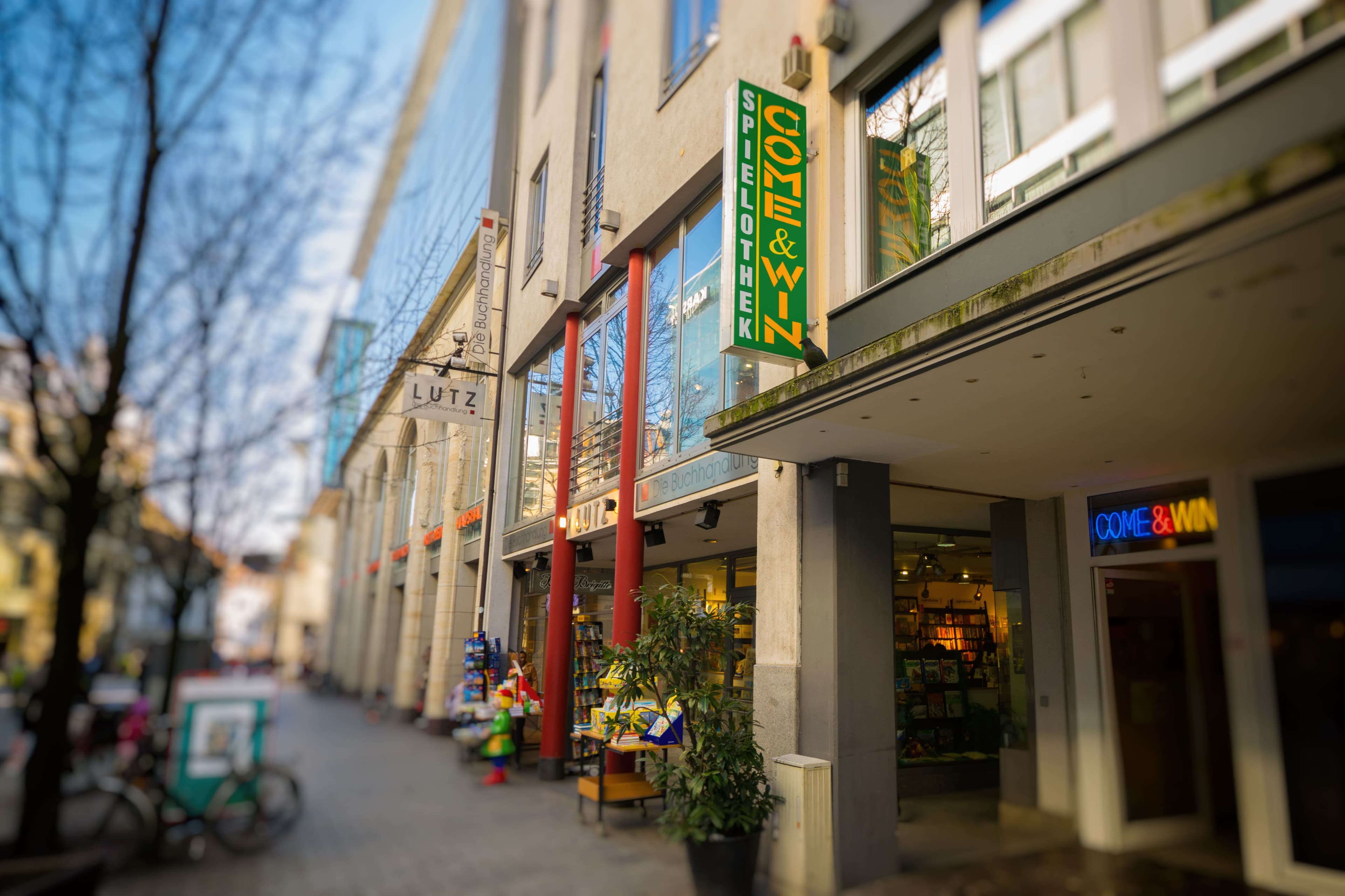 Innenansicht COME & WIN – Lörrach